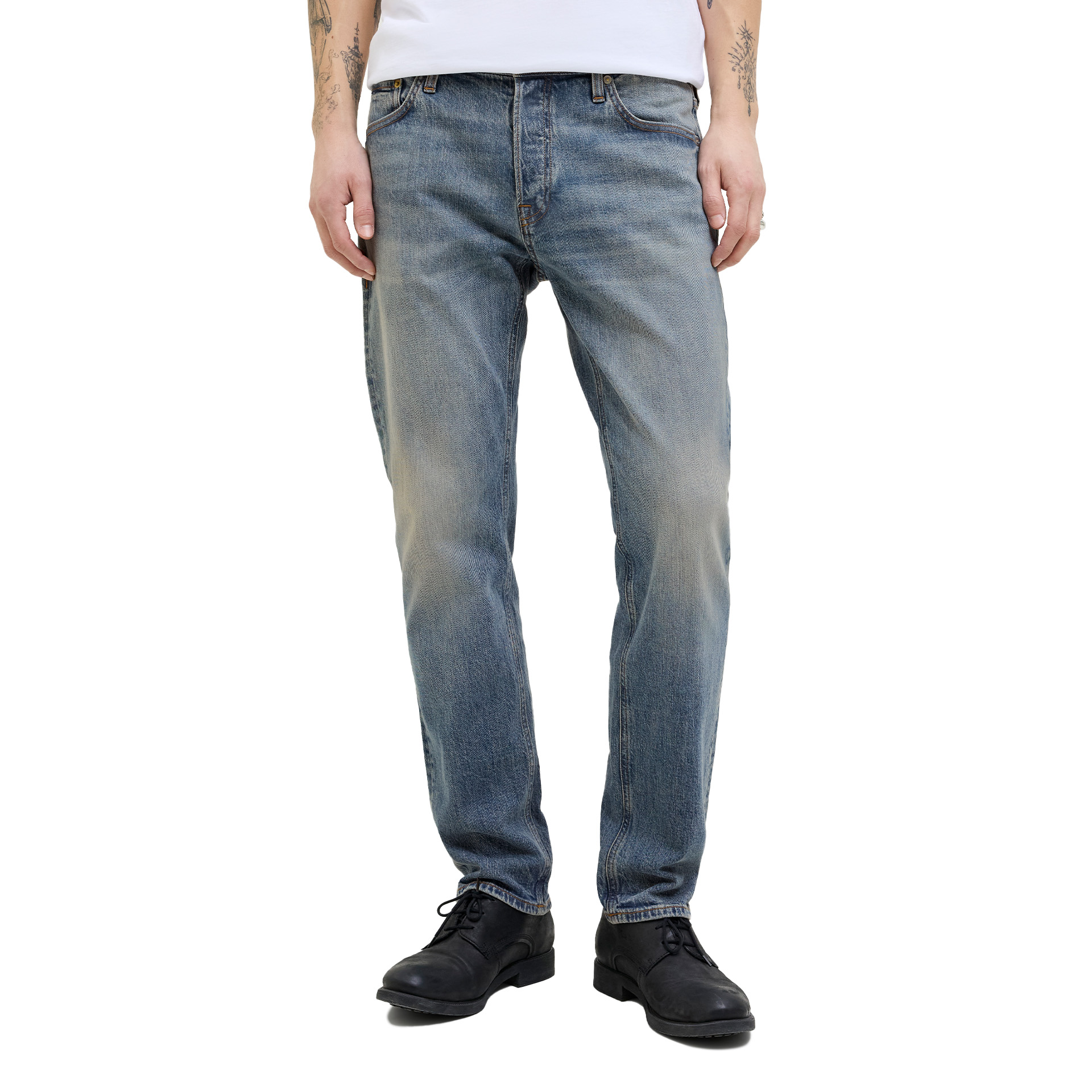 Jack & Jones Calça Jjimike Jjoriginal Sbd 556 Blue Denim