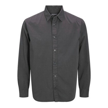 Jack & Jones Camisa Jjecharge Faded Ls Sn Black