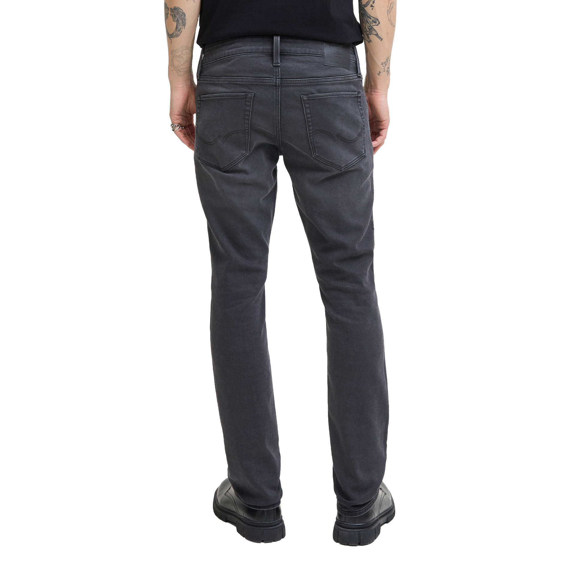 Jack & Jones Calça Jjimike Fox  I.k Sq 426 Black Denim