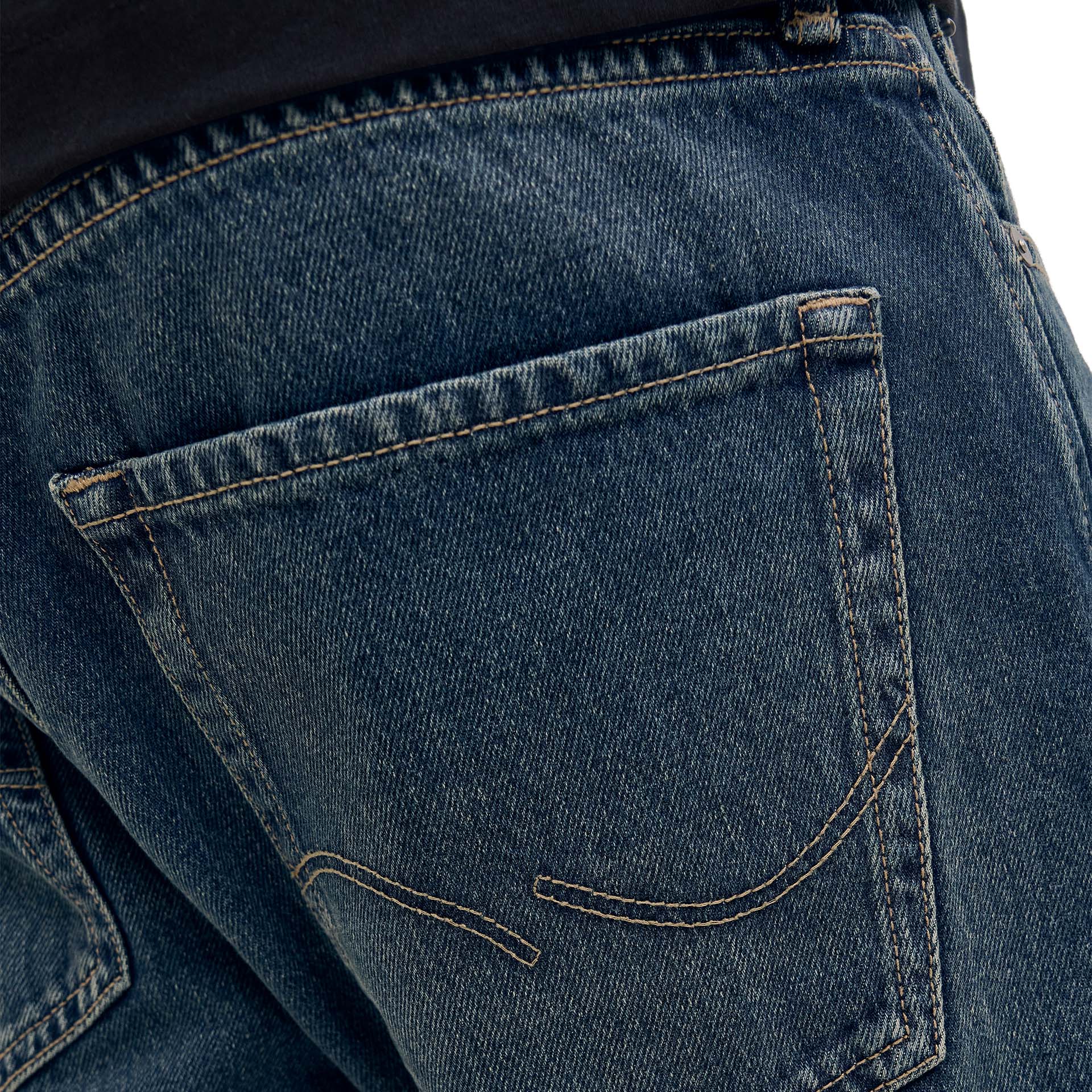 Jack & Jones Calça Jjichris Jjoriginal Akm 918 Blue Denim