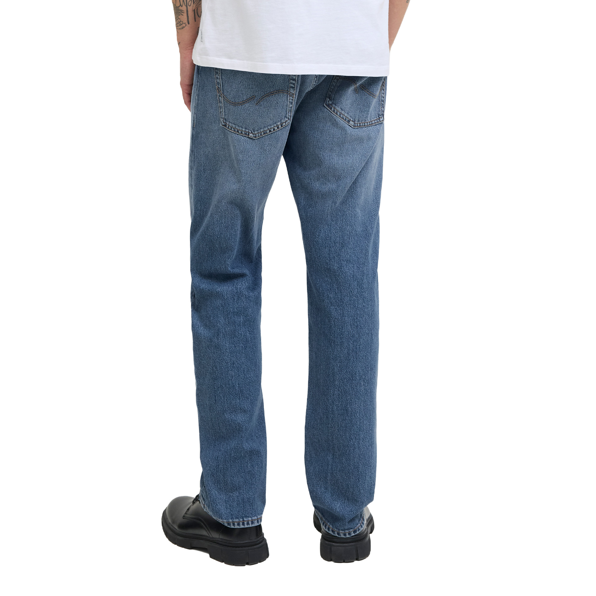 Jack & Jones Calça Jjichris Jjoriginal Akm 908 Blue Denim