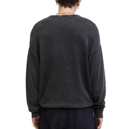Jack & Jones Camisola Jjecharge Faded Knit Crew Neck Sn Black Jack & Jones Camisola Jjecharge Faded Knit Crew Neck Sn Black