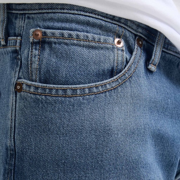 Jack & Jones Calça Jjichris Jjoriginal Akm 908 Blue Denim