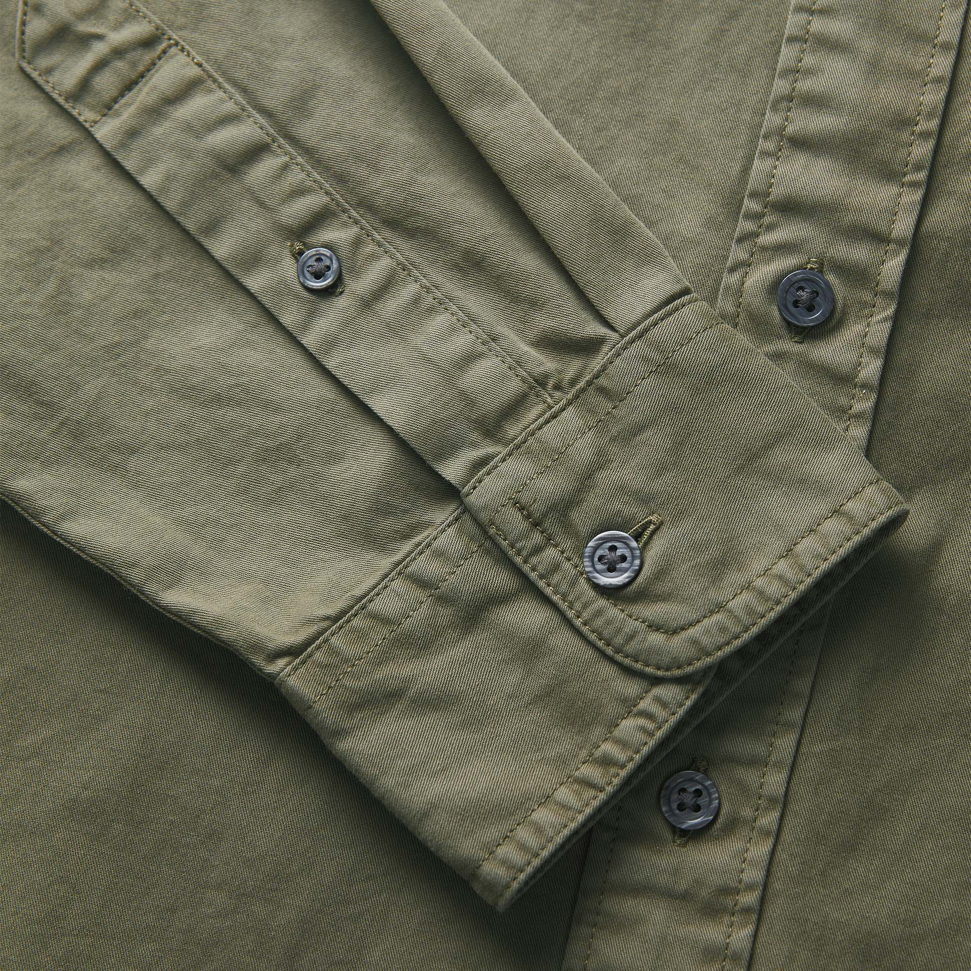 Jack & Jones Camisa Jjecharge Faded Ls Sn Dusty Olive