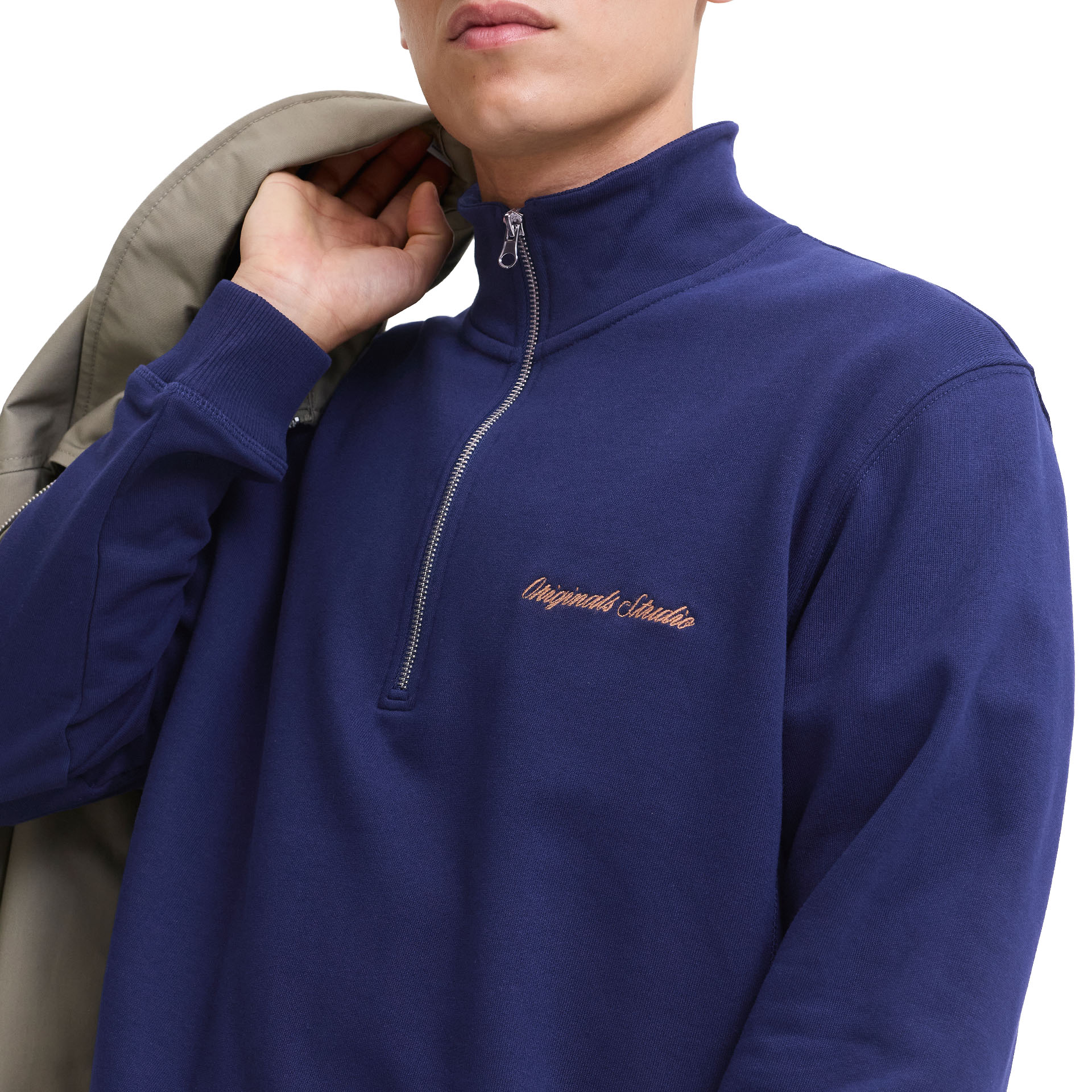 Jack & Jones Sweat Jornorrebro Emb Ocean Cavern