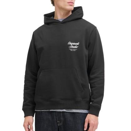 Jack & Jones Sweat Jornorrebro Typo Back Sn Black