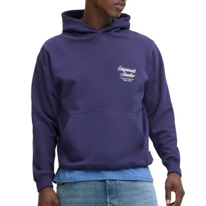 Jack & Jones Sweat Jornorrebro Typo Back Sn Ocean Cavern