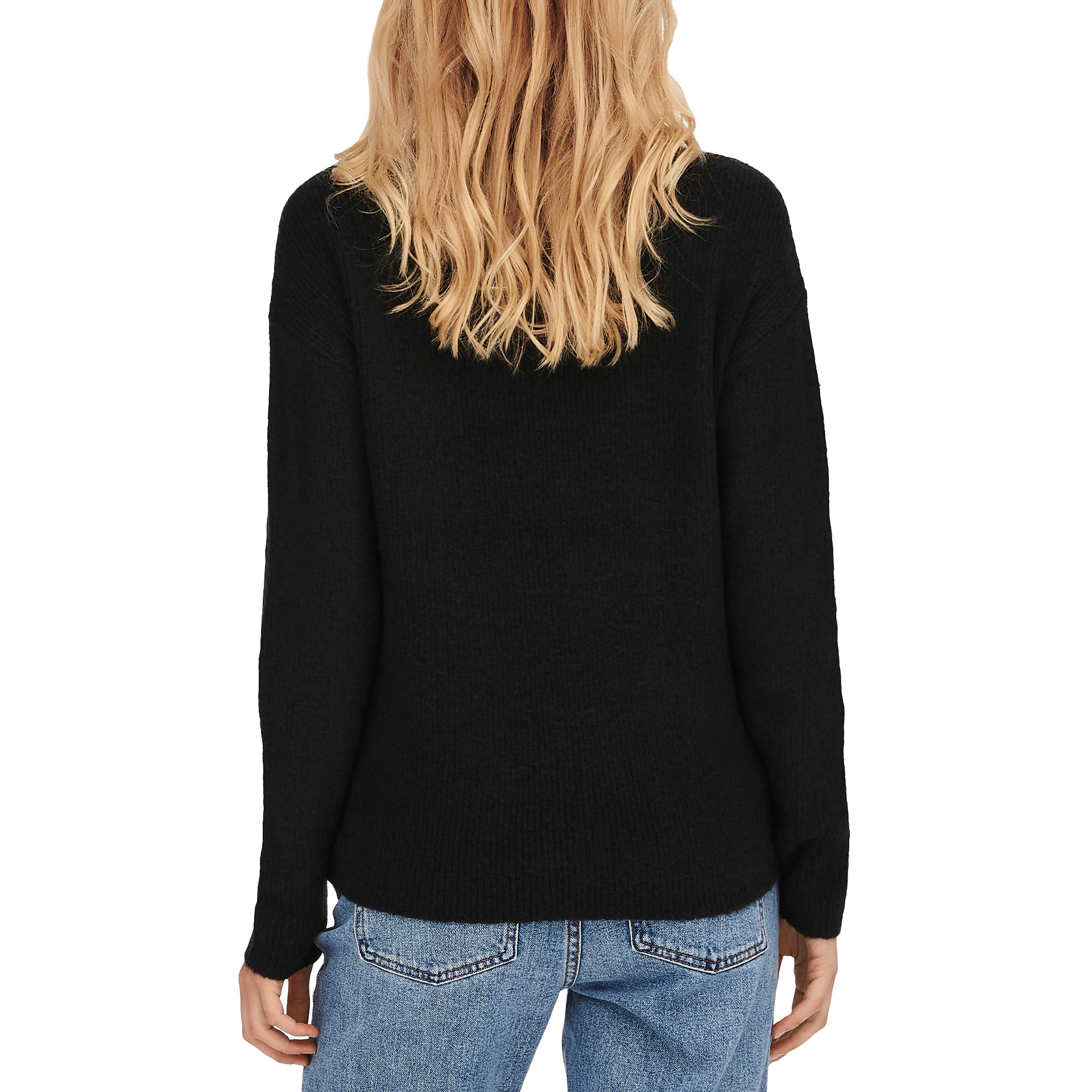 Only Camisola Camilla V-neck Black