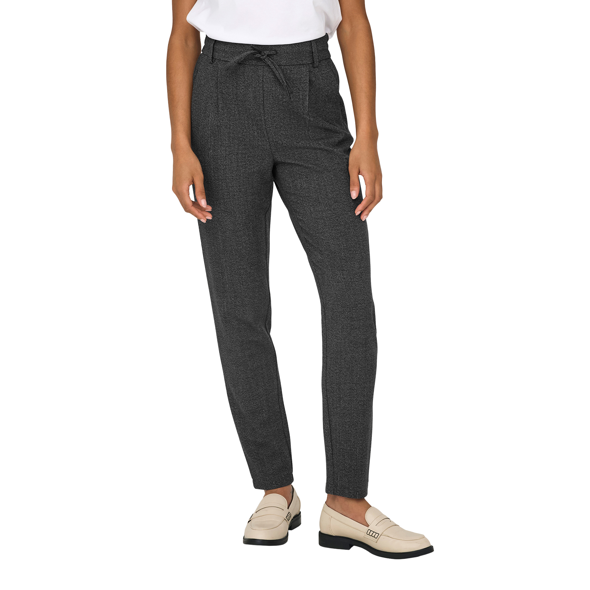 Only Calça Poptrash-dell Easy Mel Dark Grey Melange