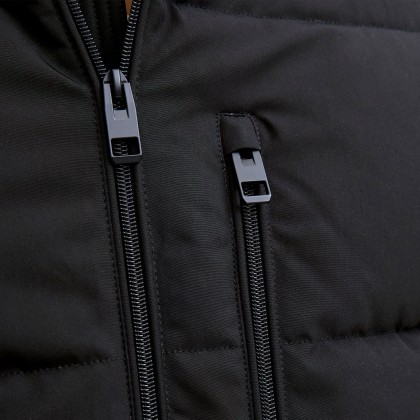 Jack & Jones Casaco Jjeowen Puffer Sn Rosin Black Blocking