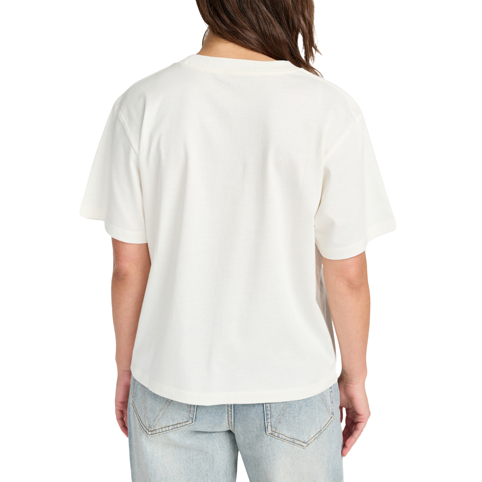 Rvca T-shirt Collage Antique White