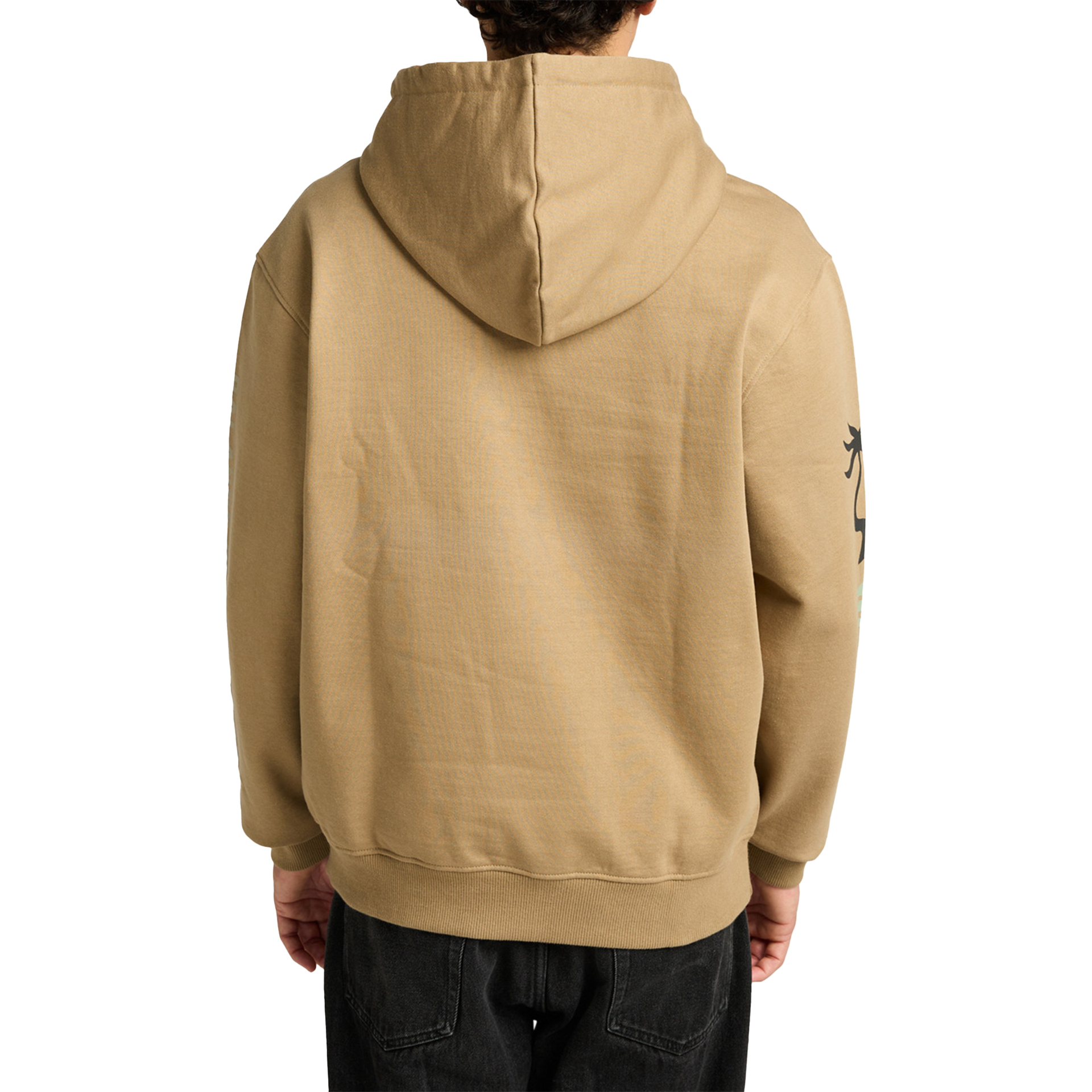 Rvca Sweat Capuz Deep Think Coyote