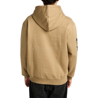 Rvca Sweat Capuz Deep Think Coyote Rvca Sweat Capuz Deep Think Coyote