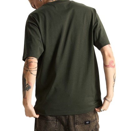 Vans T-shirt Left Chest Ii Loose Dried Kelp