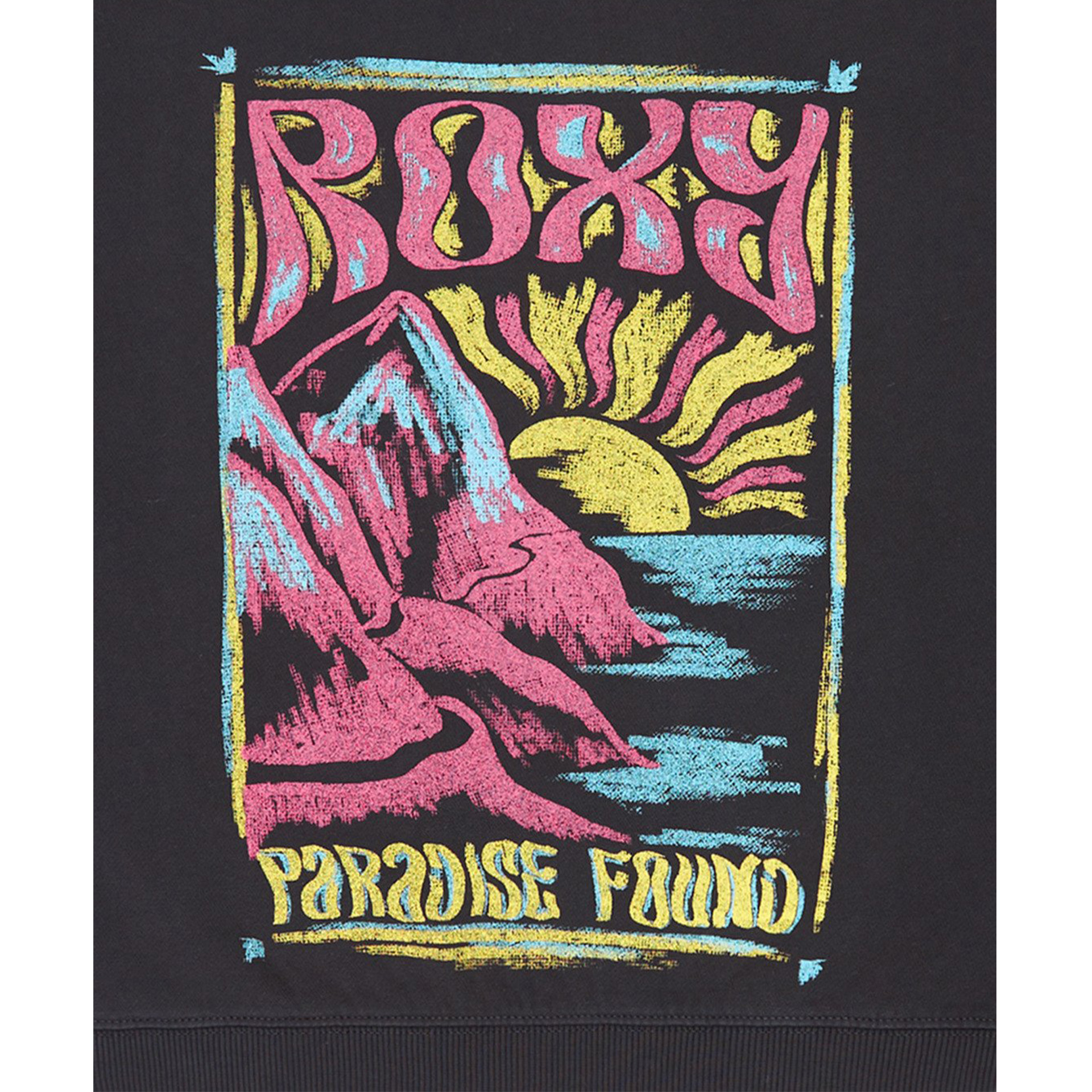 Roxy Sweat Lineup Crew Bru Anthracite