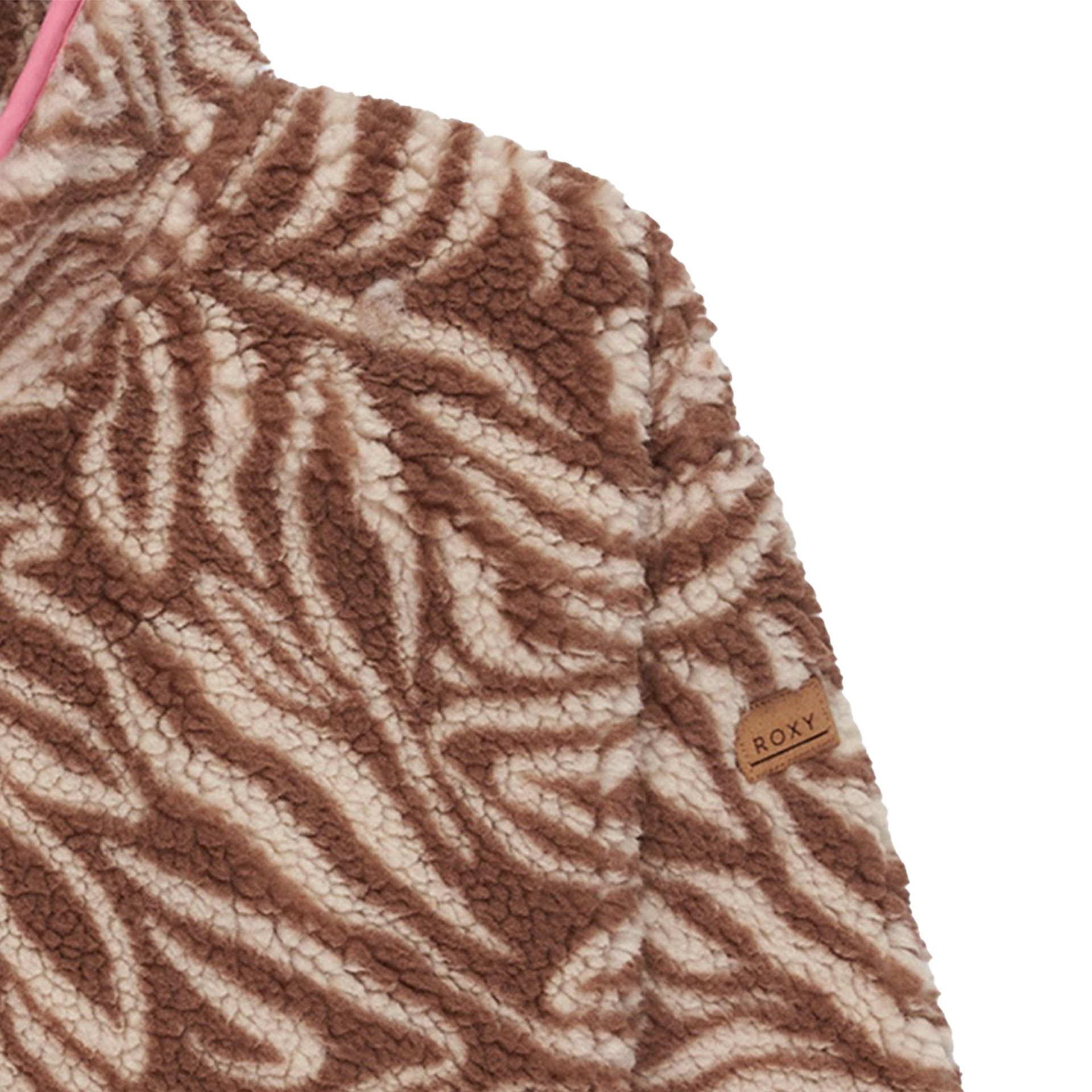 Roxy Casaco Like Electricit Parchment Animal Flo