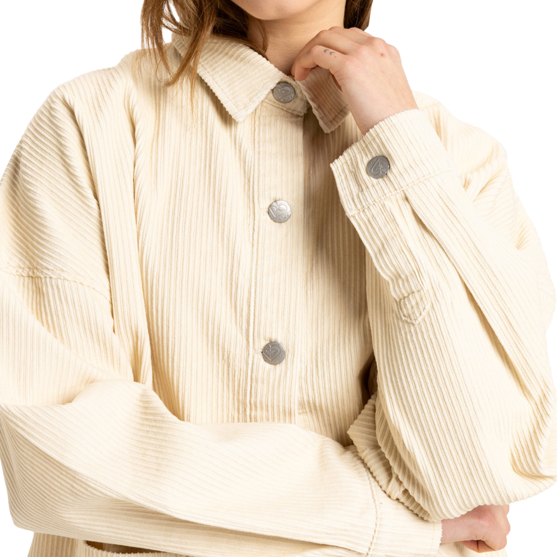 Roxy Camisa Kick Back Wash Parchment