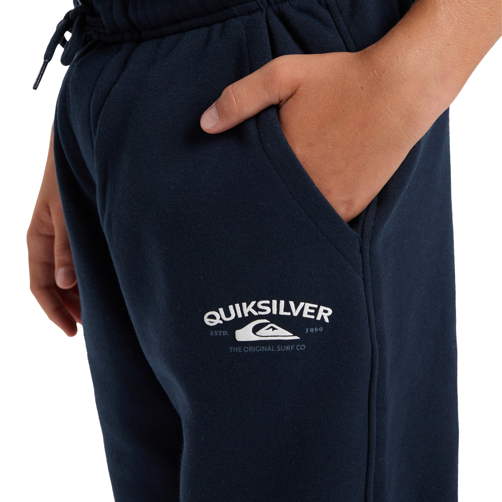 Quiksilver Calça Slim Jogger Youth Dark Navy