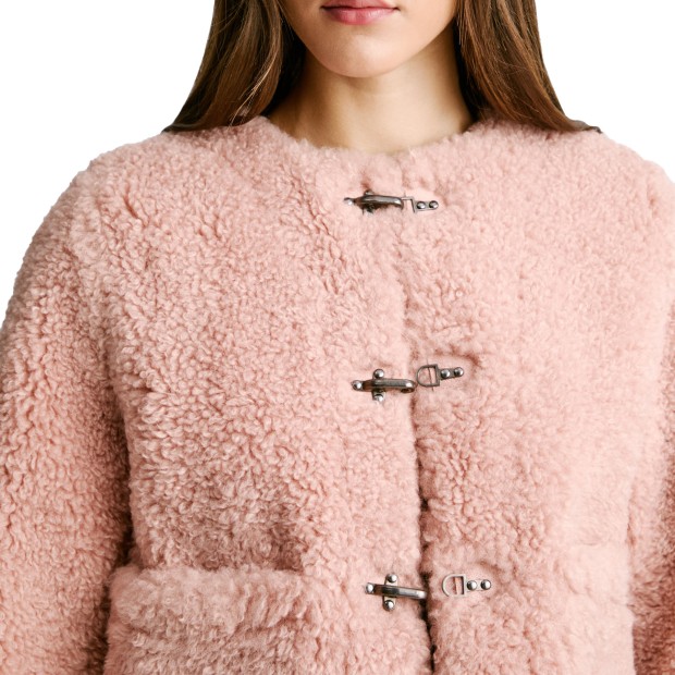 Pepe Jeans Casaco W11 Paige Soft Pink