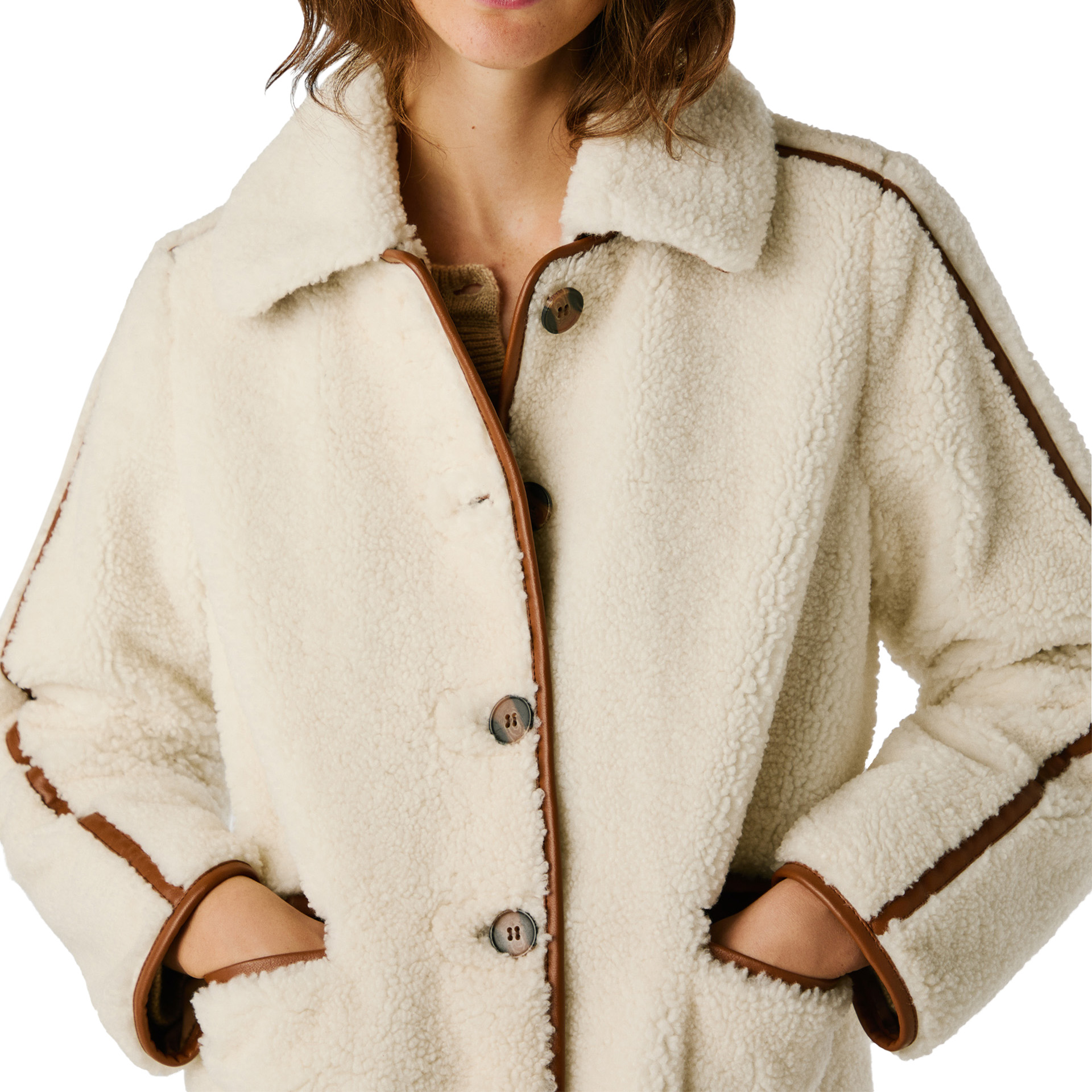 Pepe Jeans Casaco Truth Oyster White