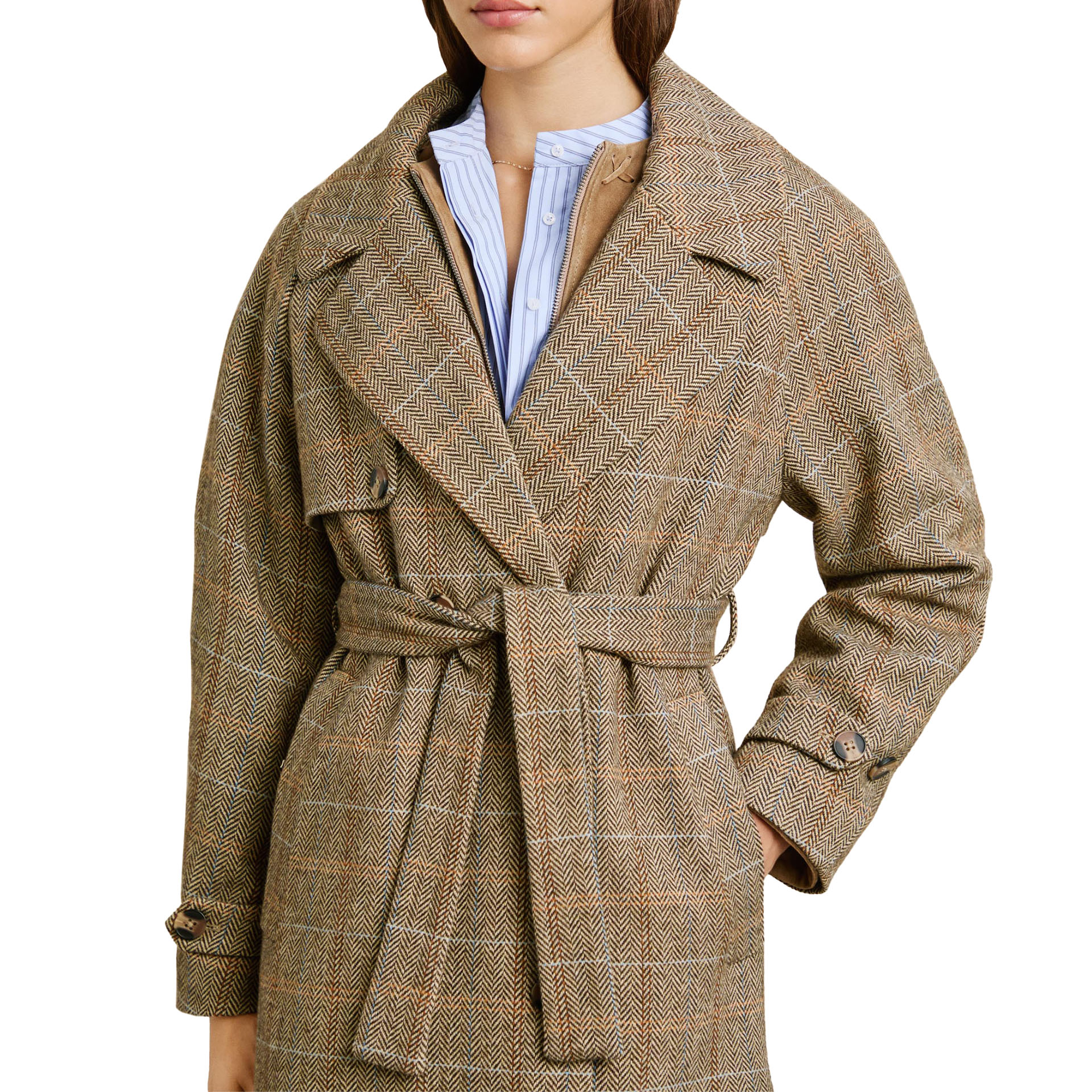 Pepe Jeans Casaco W11 Tulsa Caramel Beige