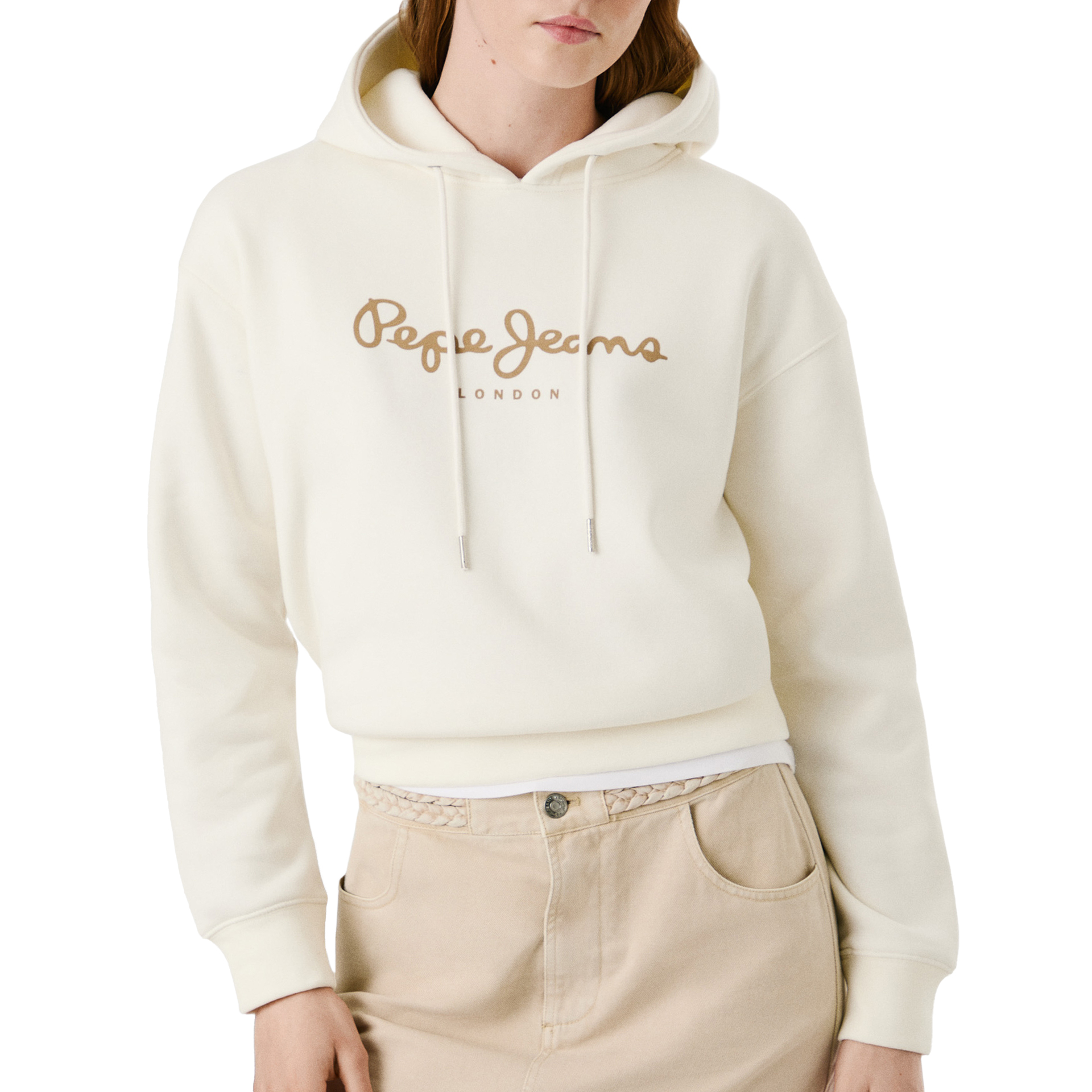 Pepe Jeans Sweat Baddy Oyster White