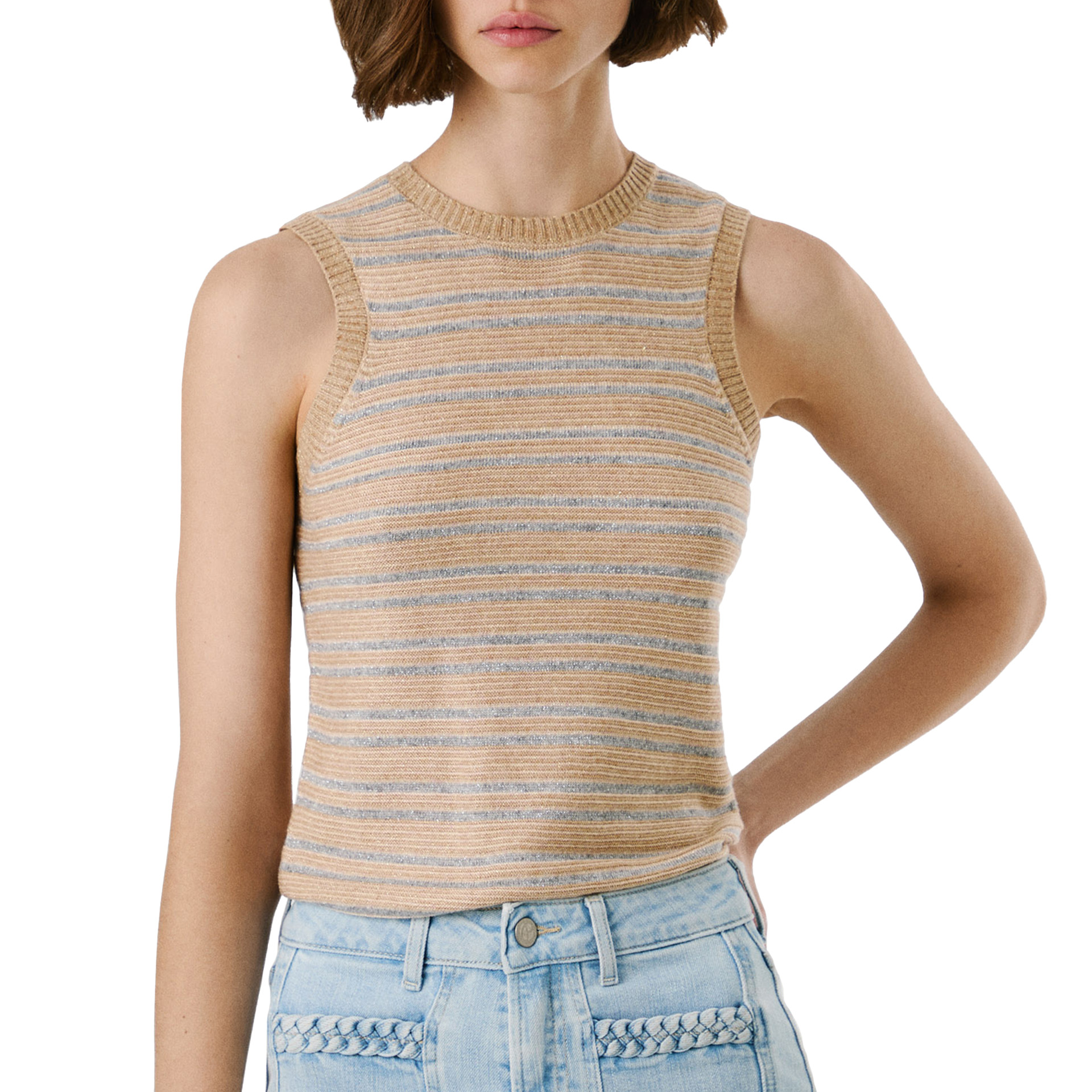 Pepe Jeans Top Cleo Caramel Beige