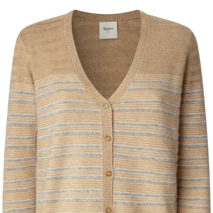 Pepe Jeans Casaco Cleo Caramel Beige