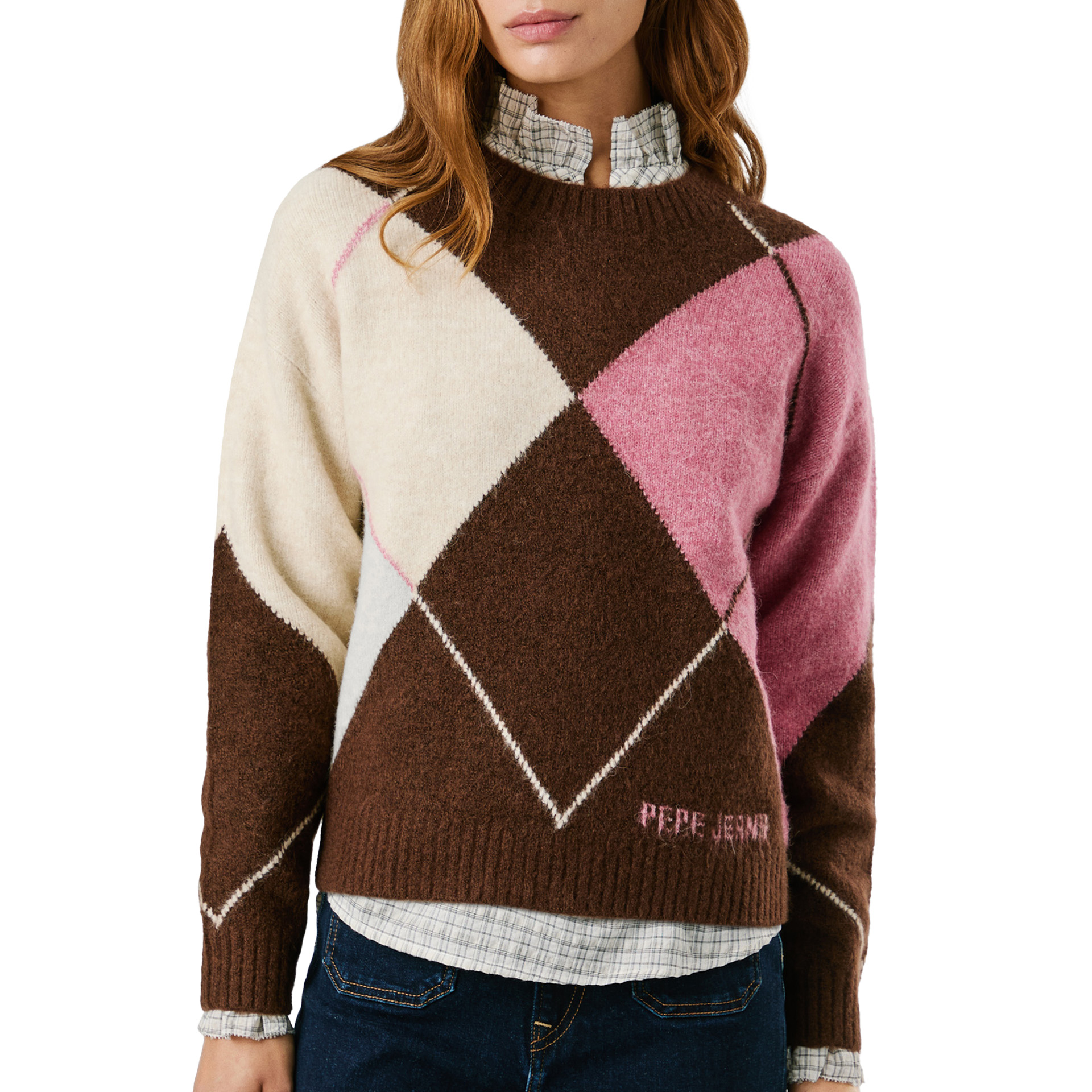 Pepe Jeans Camisola Cecily Chocolate Brown