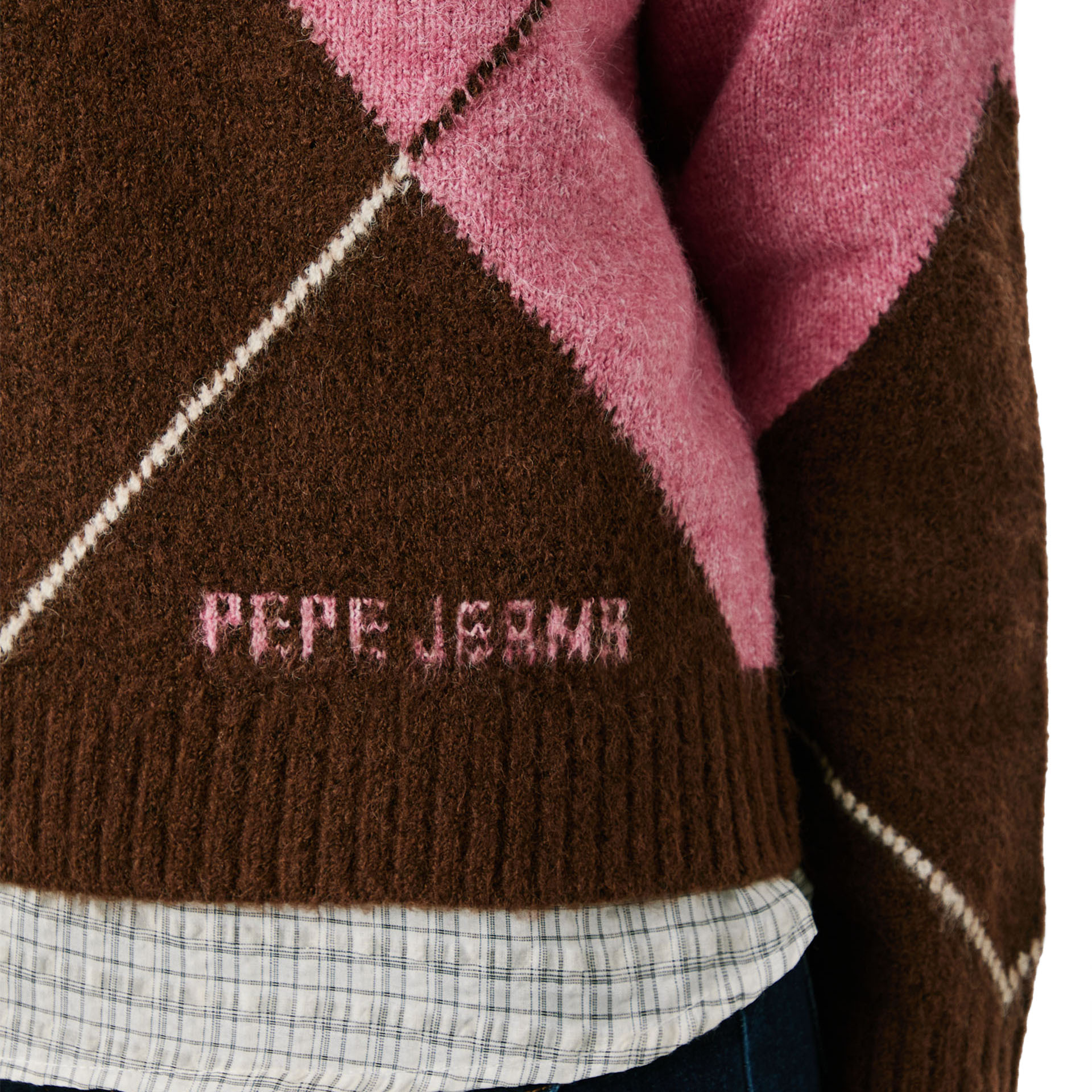 Pepe Jeans Camisola Cecily Chocolate Brown