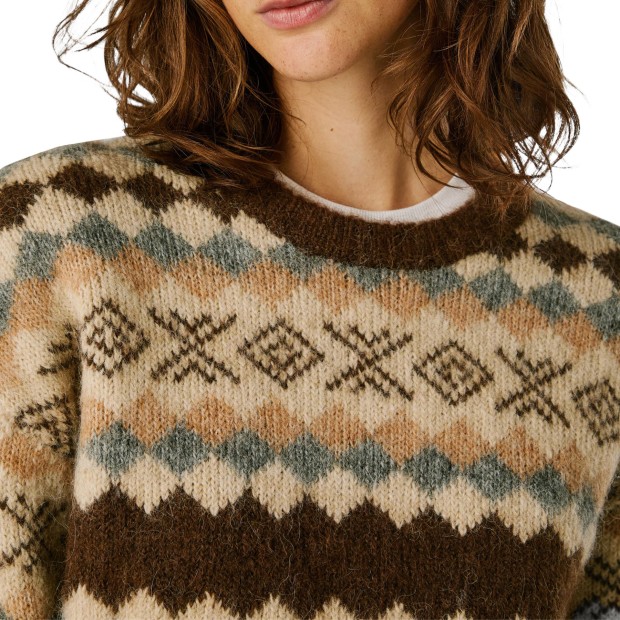 Pepe Jeans Camisola Celestine Chocolate Brown