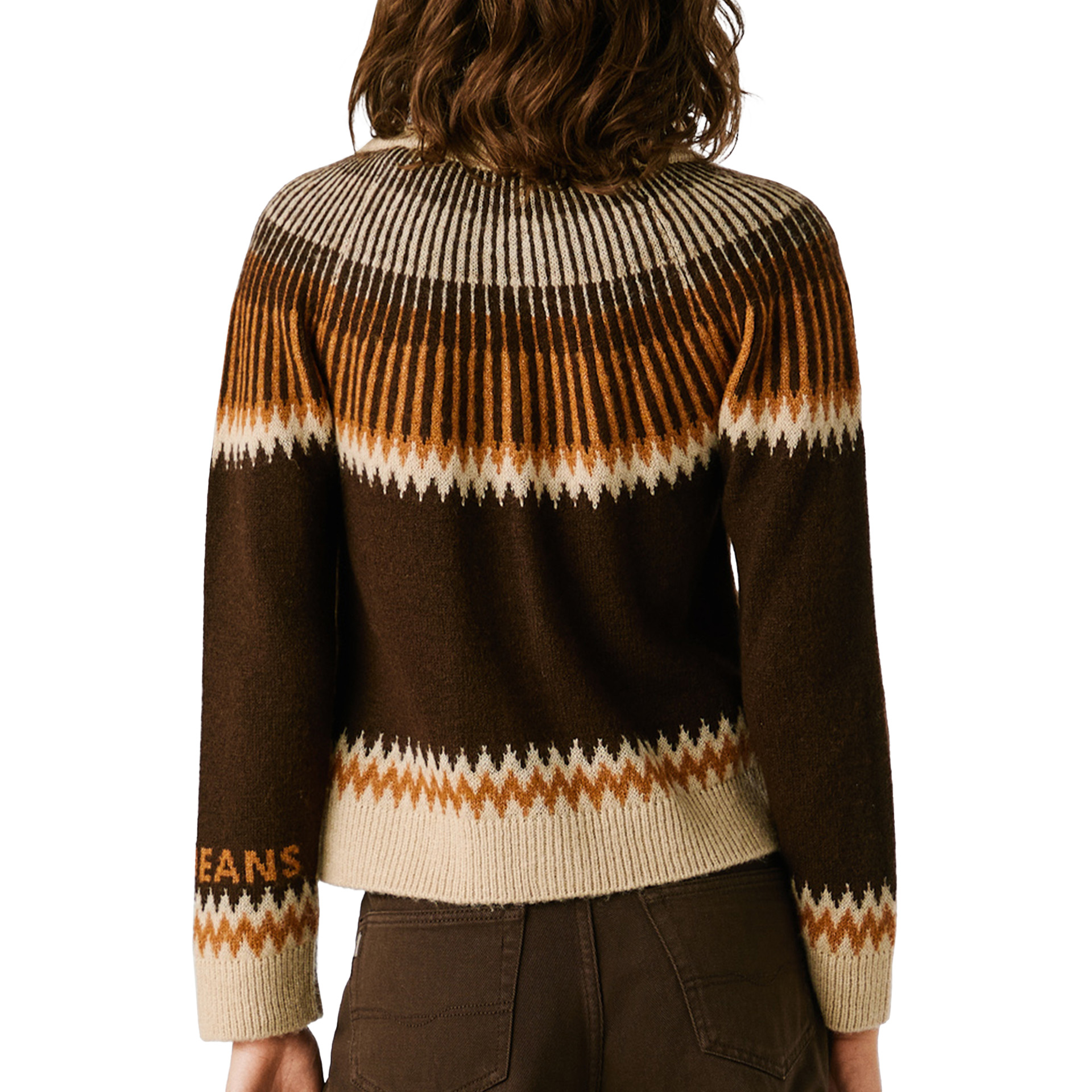 Pepe Jeans Casaco Cissy Chocolate Brown