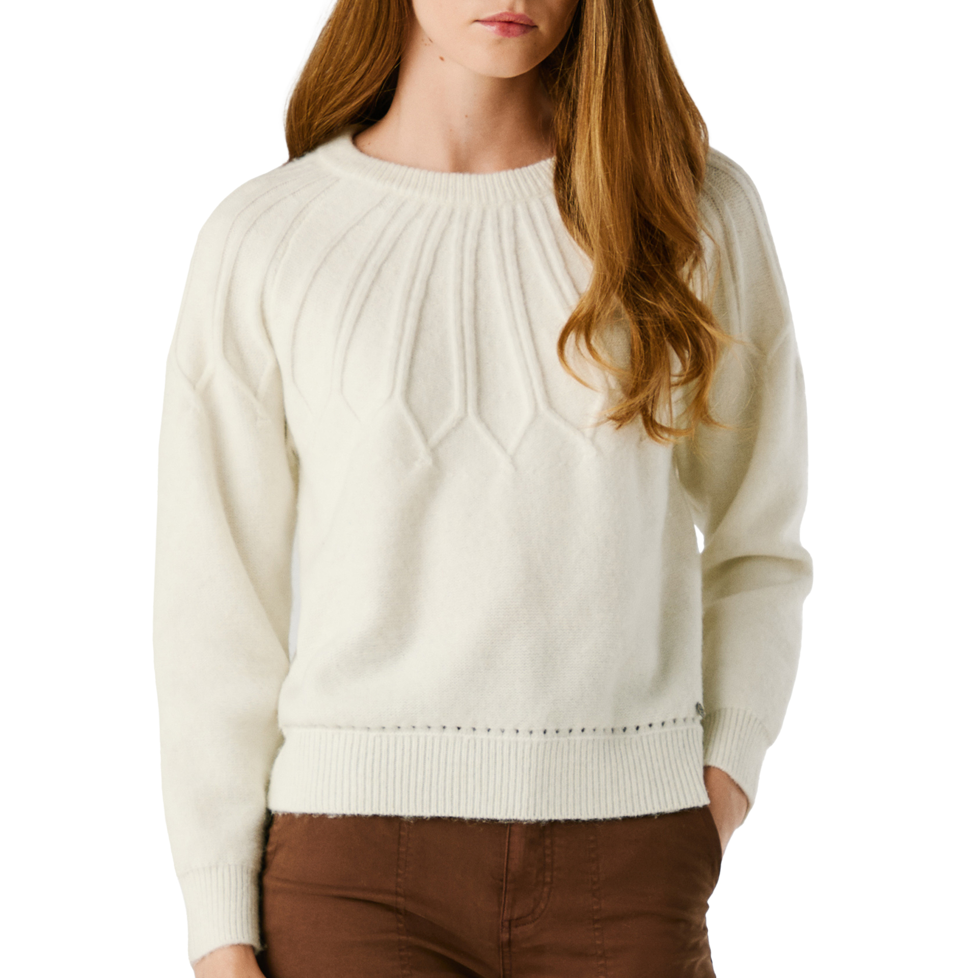 Pepe Jeans Camisola Claudia Oyster White