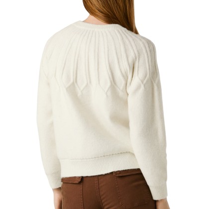 Pepe Jeans Camisola Claudia Oyster White