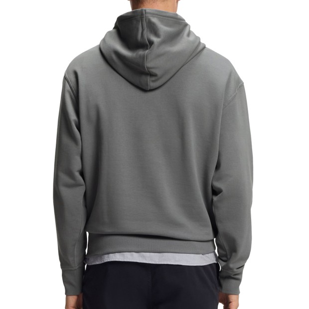 BOSS Sweat Wesmallhood Open Grey