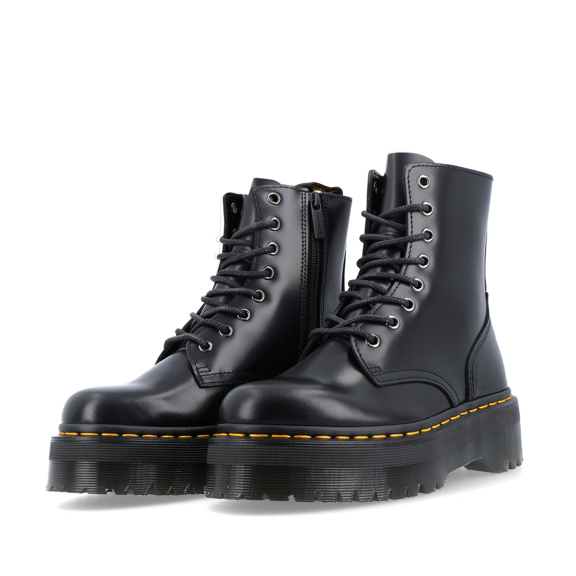 Dr. Martens Jadon Black Polished Smooth