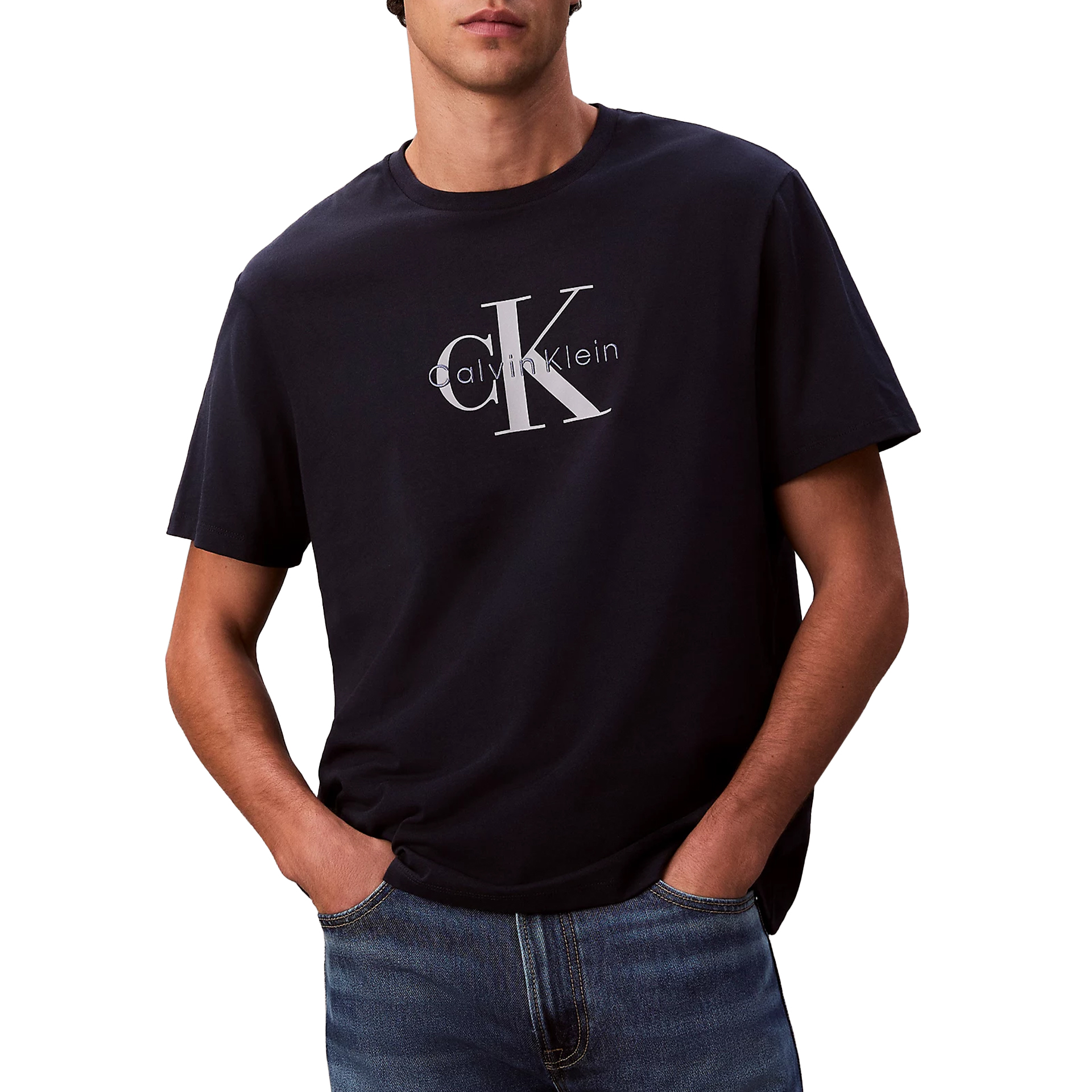 Calvin Klein T-shirt Hero Monologo 20s Blue