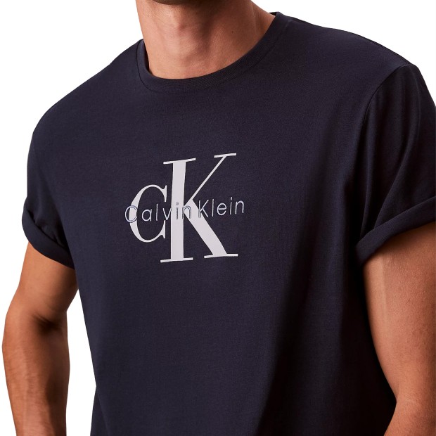Calvin Klein T-shirt Hero Monologo 20s Blue