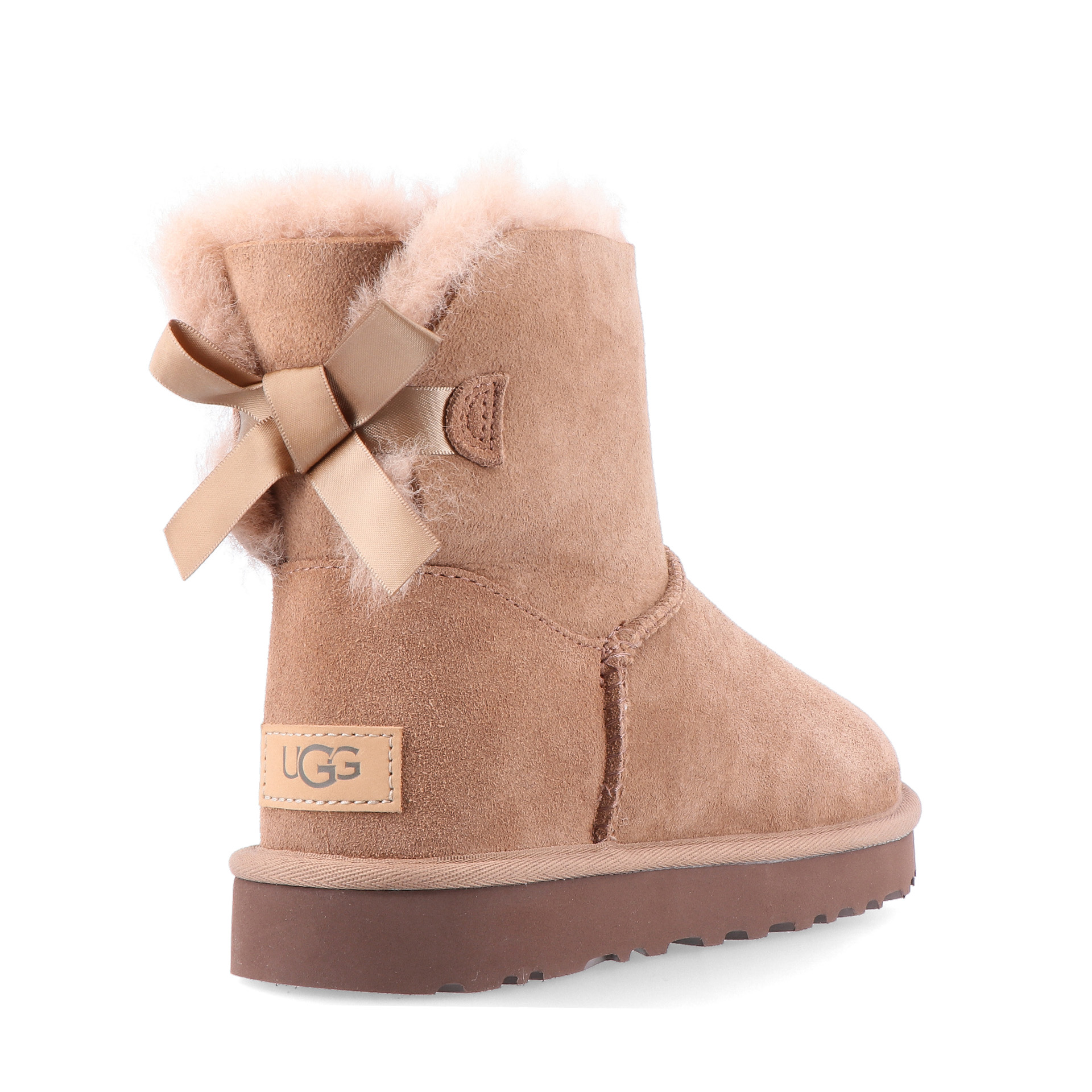 Ugg W Mini Bailey Bow Ii Rocky Oak
