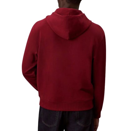 Calvin Klein Sweat Eu 350terry Micro Monologo Ho Red Calvin Klein Sweat Eu 350terry Micro Monologo Ho Red