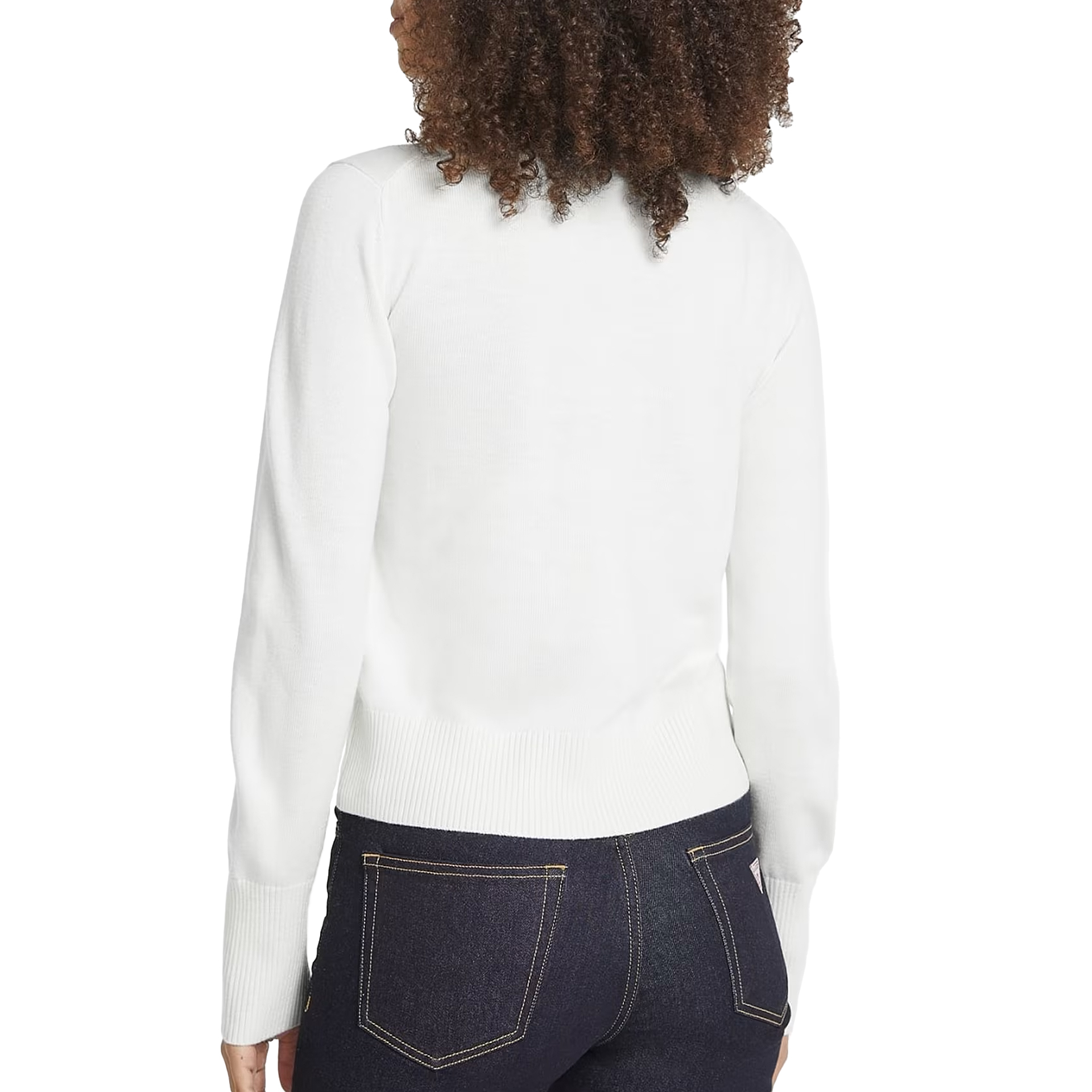 Guess Camisola Tn Gue J Emb Warm White