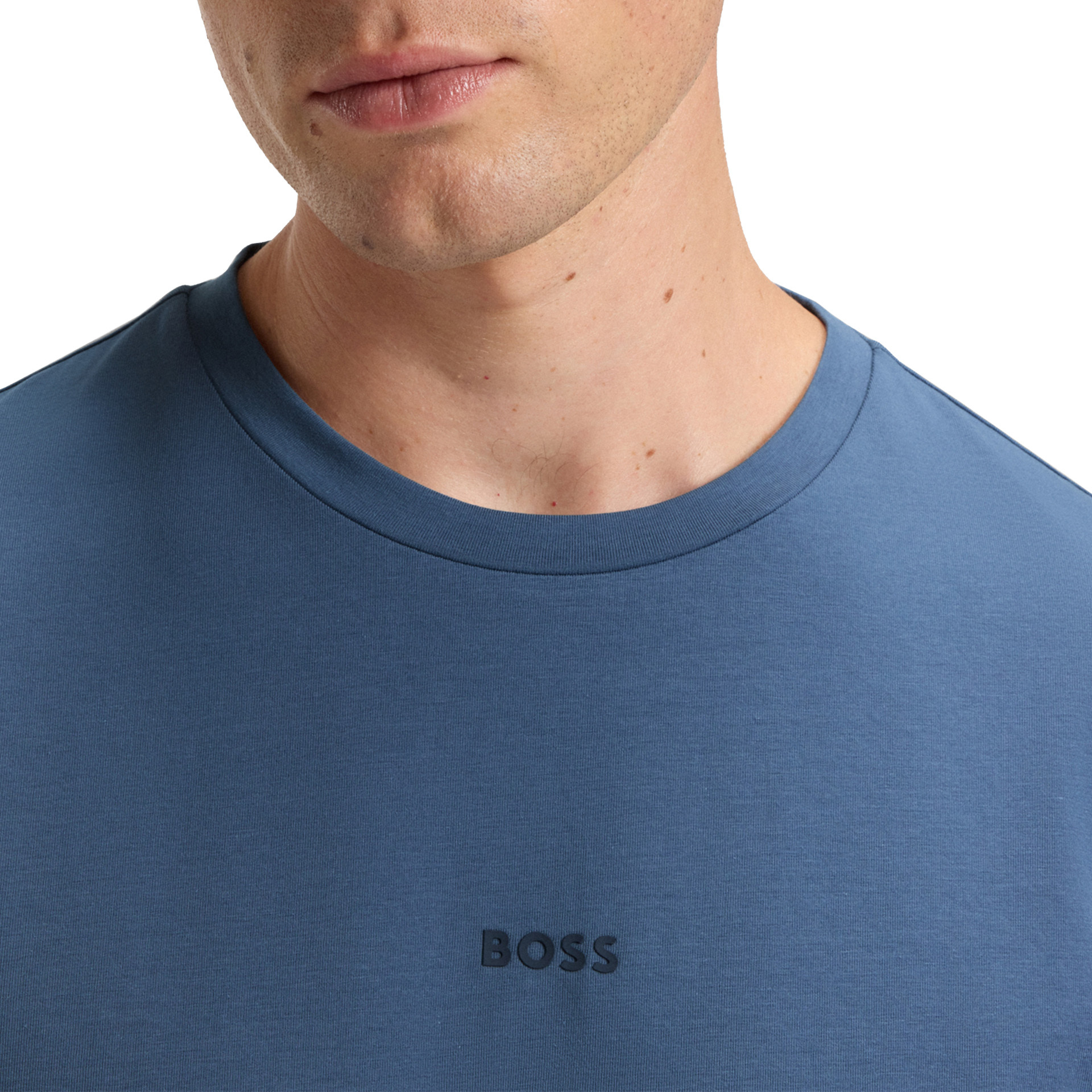 BOSS T-shirt Tchup Open Blue