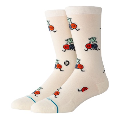 Stance Meias Community Crew Ivory