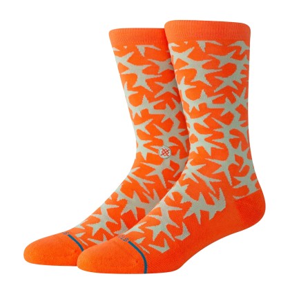 Stance Meias Thornz Crew Orange