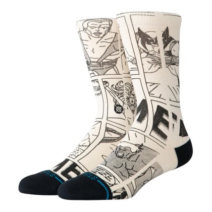 Stance Meias Good Vs Bad Crew Blackwhite