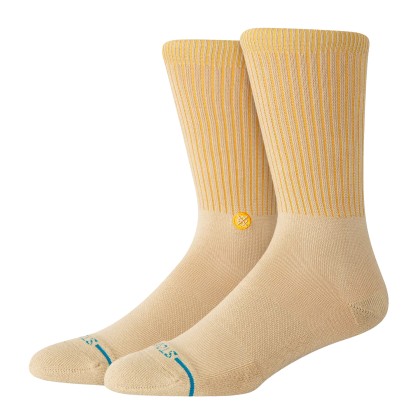 Stance Meias Icon Pop Crew Sand