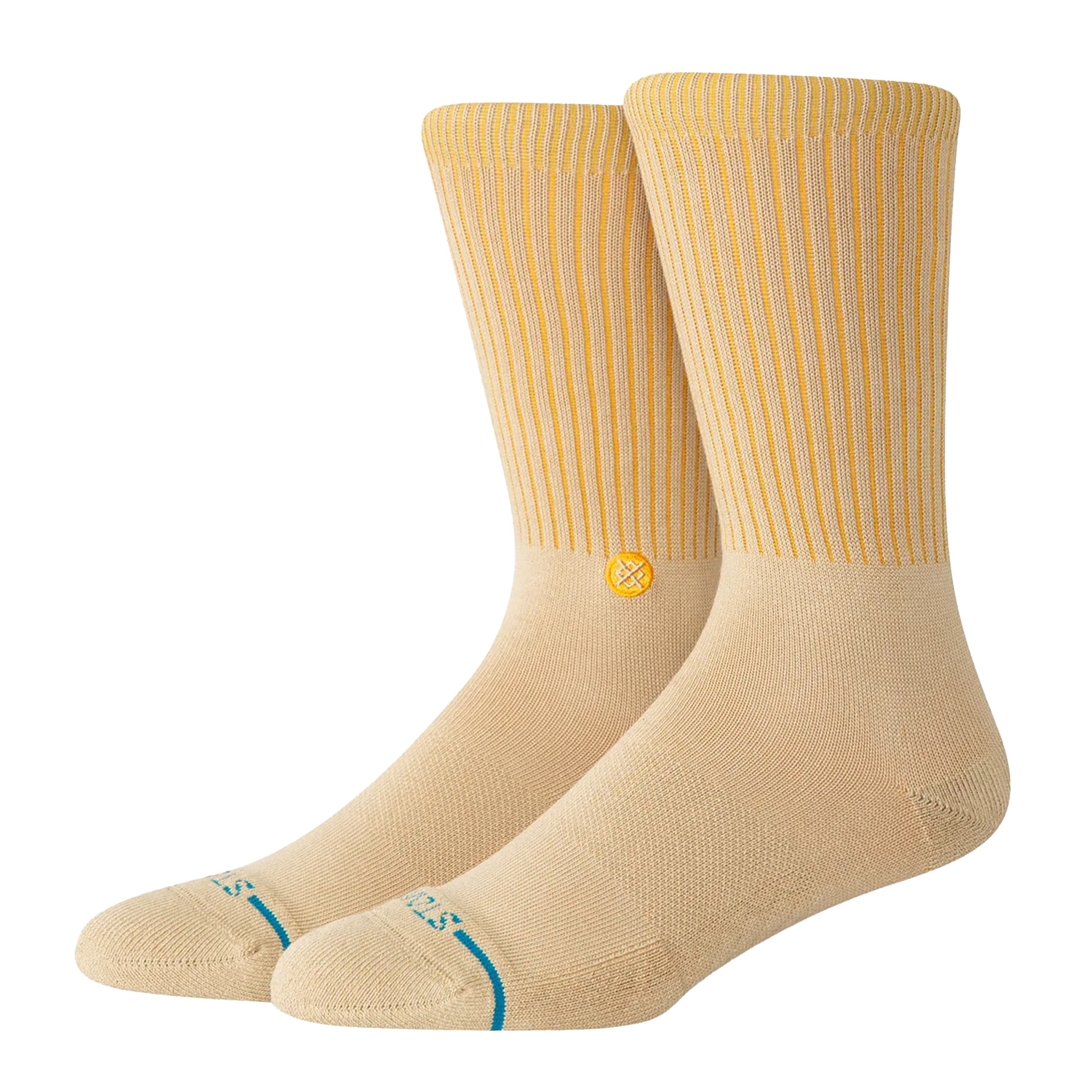 Stance Meias Icon Pop Crew Sand