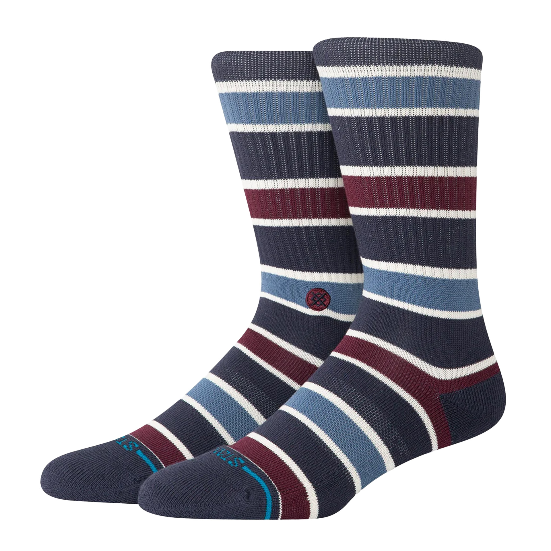 Stance Meias Devon Crew Navy