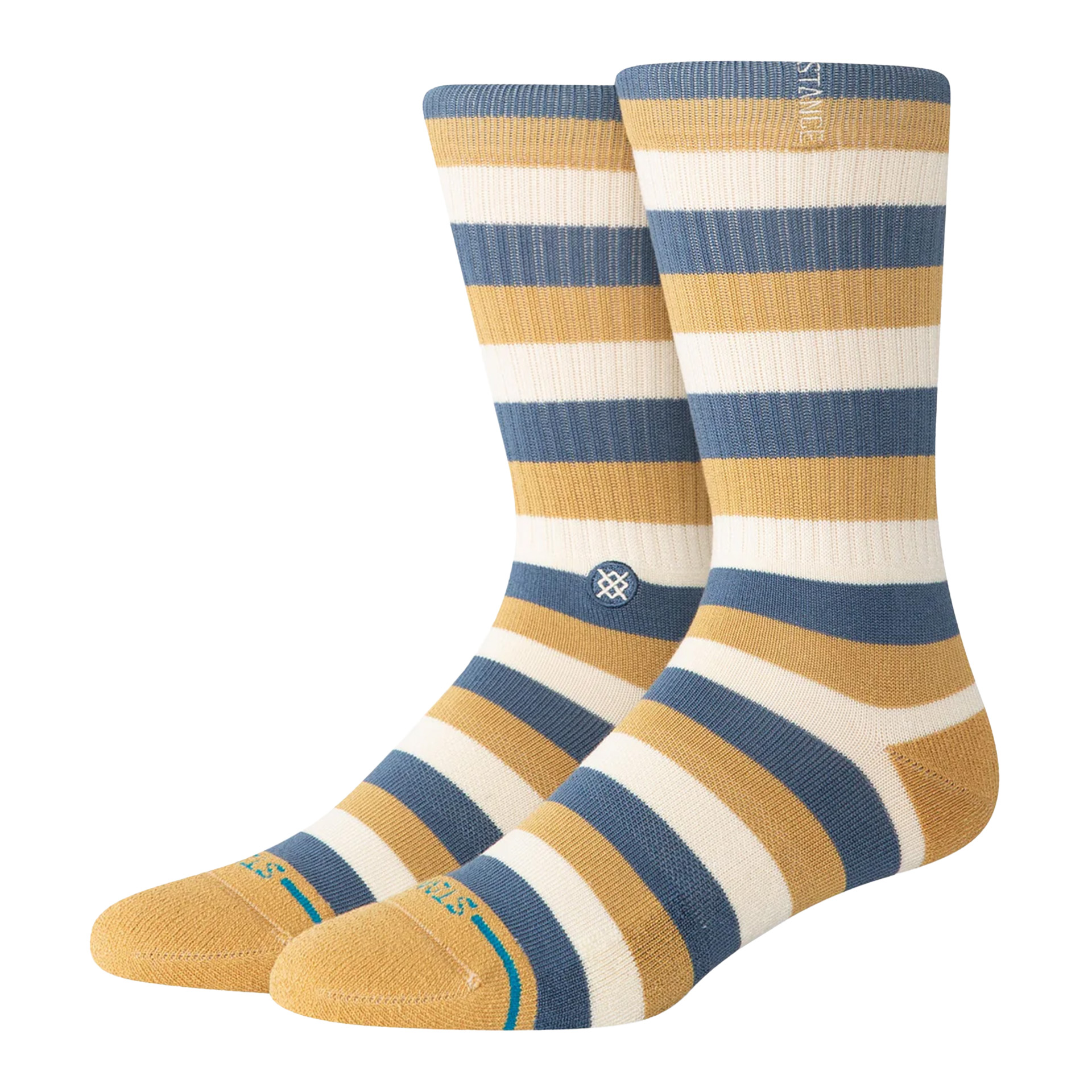 Stance Meias Hiland Crew Sand