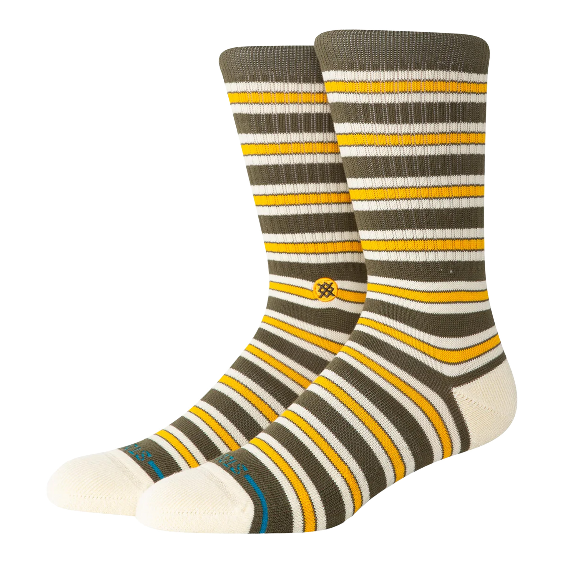 Stance Meias Ollie Crew Olive